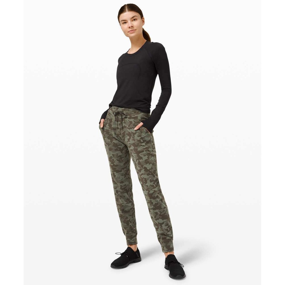 Lululemon Ready to Rulu Jogger Heritage Camo Dark Olive Green Twill 30x31
